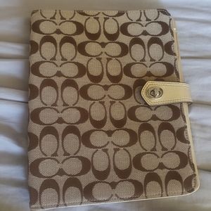 Coach ipad case